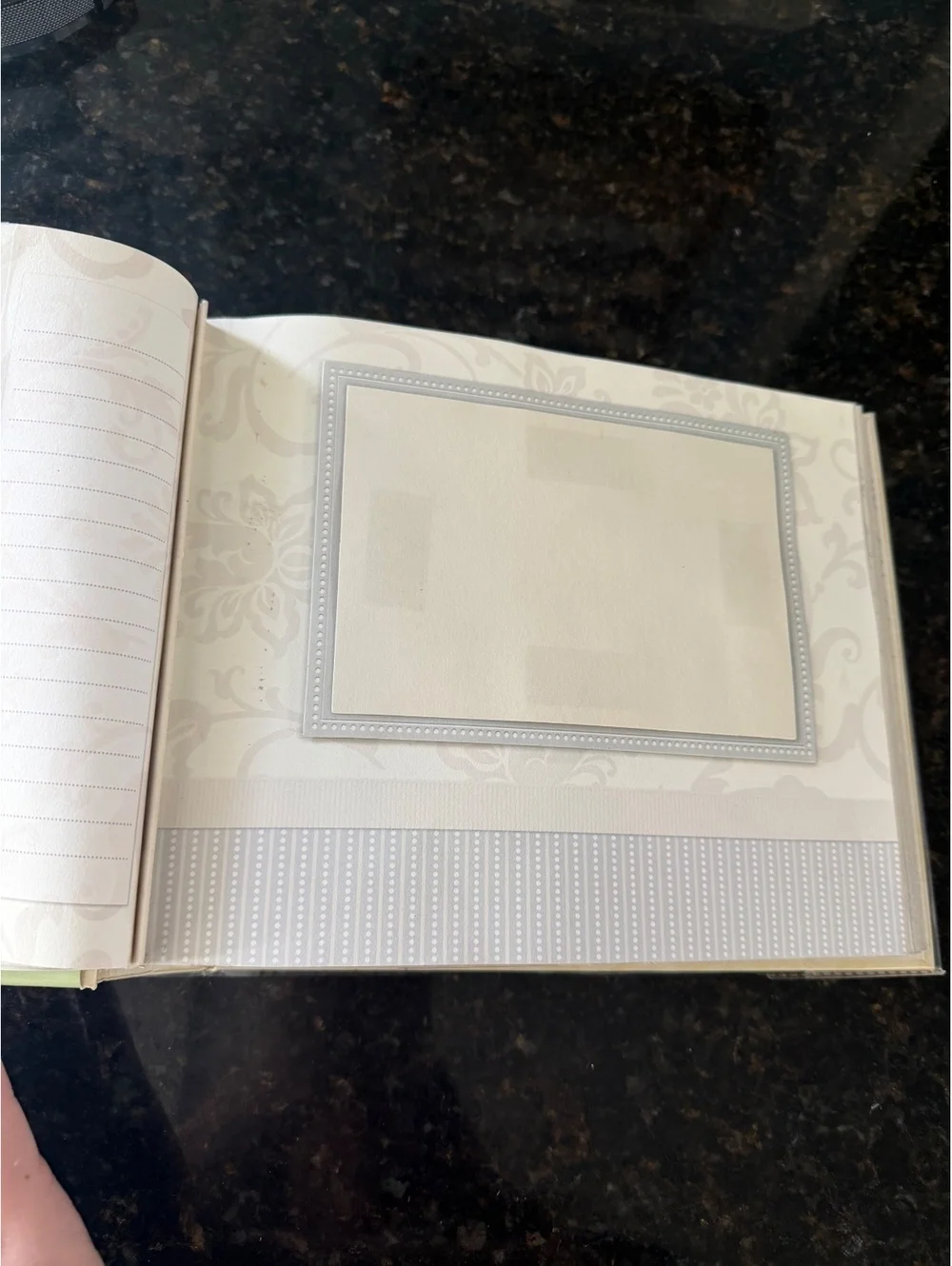 Photo Scrap Album Scrapbook Butter Yellow